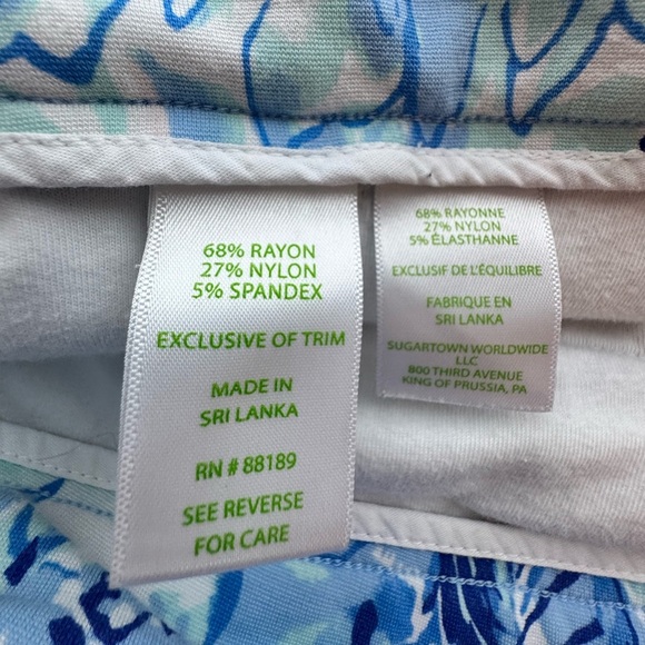 Lilly Pulitzer Darci Shorts Size 16 - Picture 3 of 10